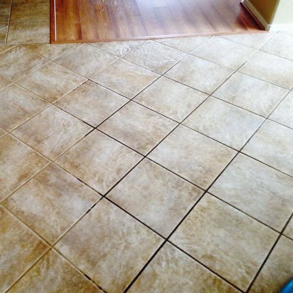 Professional Tile Cleaning Before
